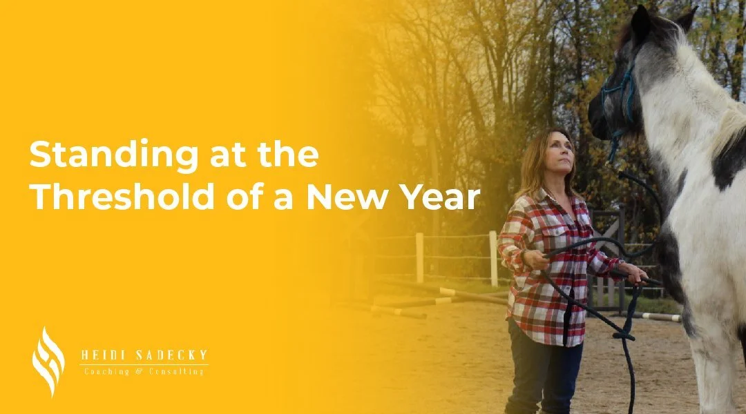 Standing at the Threshold of a New Year